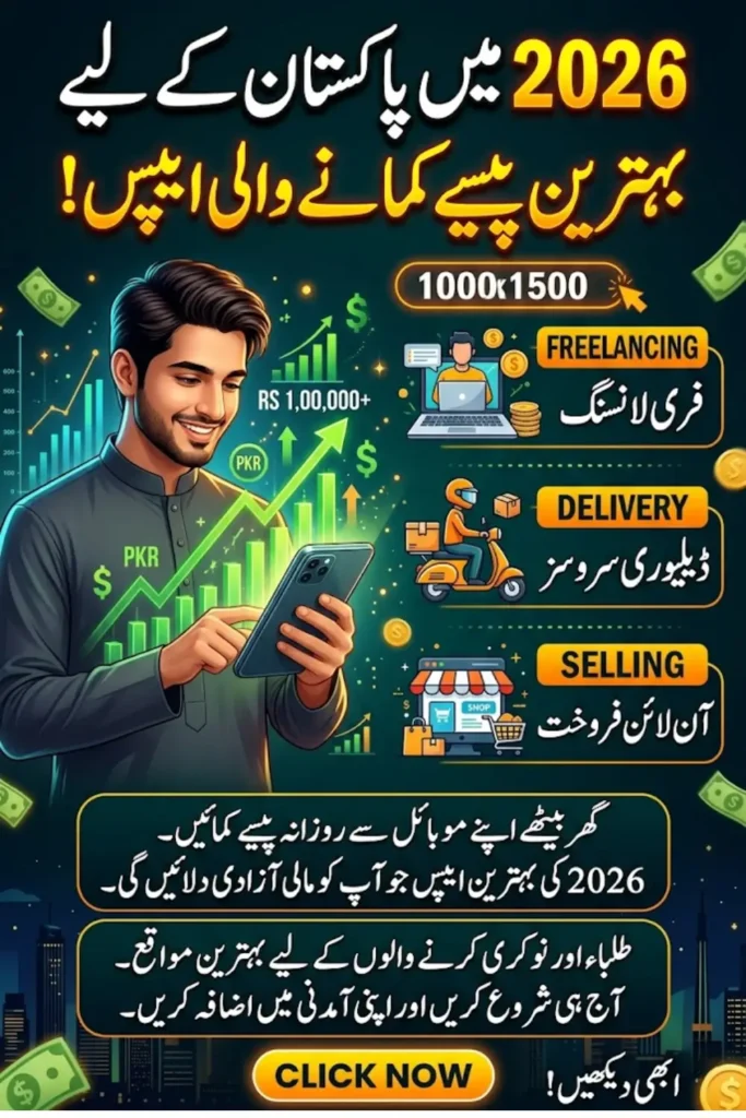 Best Money Making Apps in 2026: A Beginner’s Guide to Earn Money Online with Freelancing, Tasks, Delivery & Selling Apps