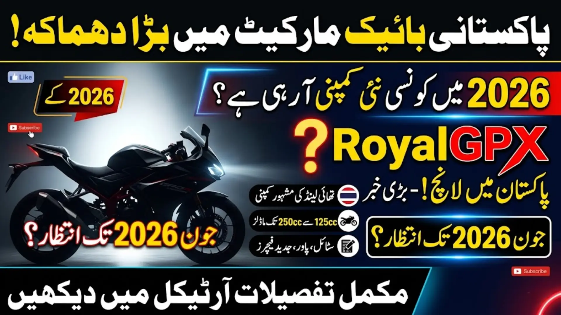 GPX Motorcycles in Pakistan 2026 RoyalGPX Launch, Models, Prices & Market Impact Explained