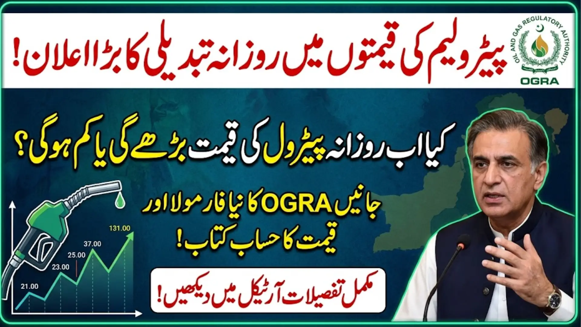 Pakistan Daily Petrol Price System: OGRA to Update Fuel Rates Every Day