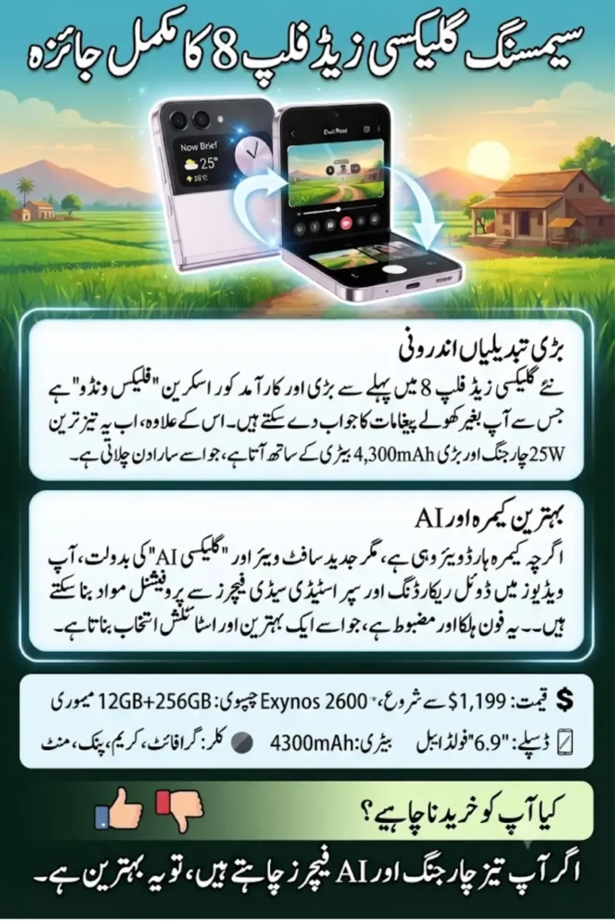 Samsung Galaxy Z Flip8 Review: Design, Camera, Battery and Price Details