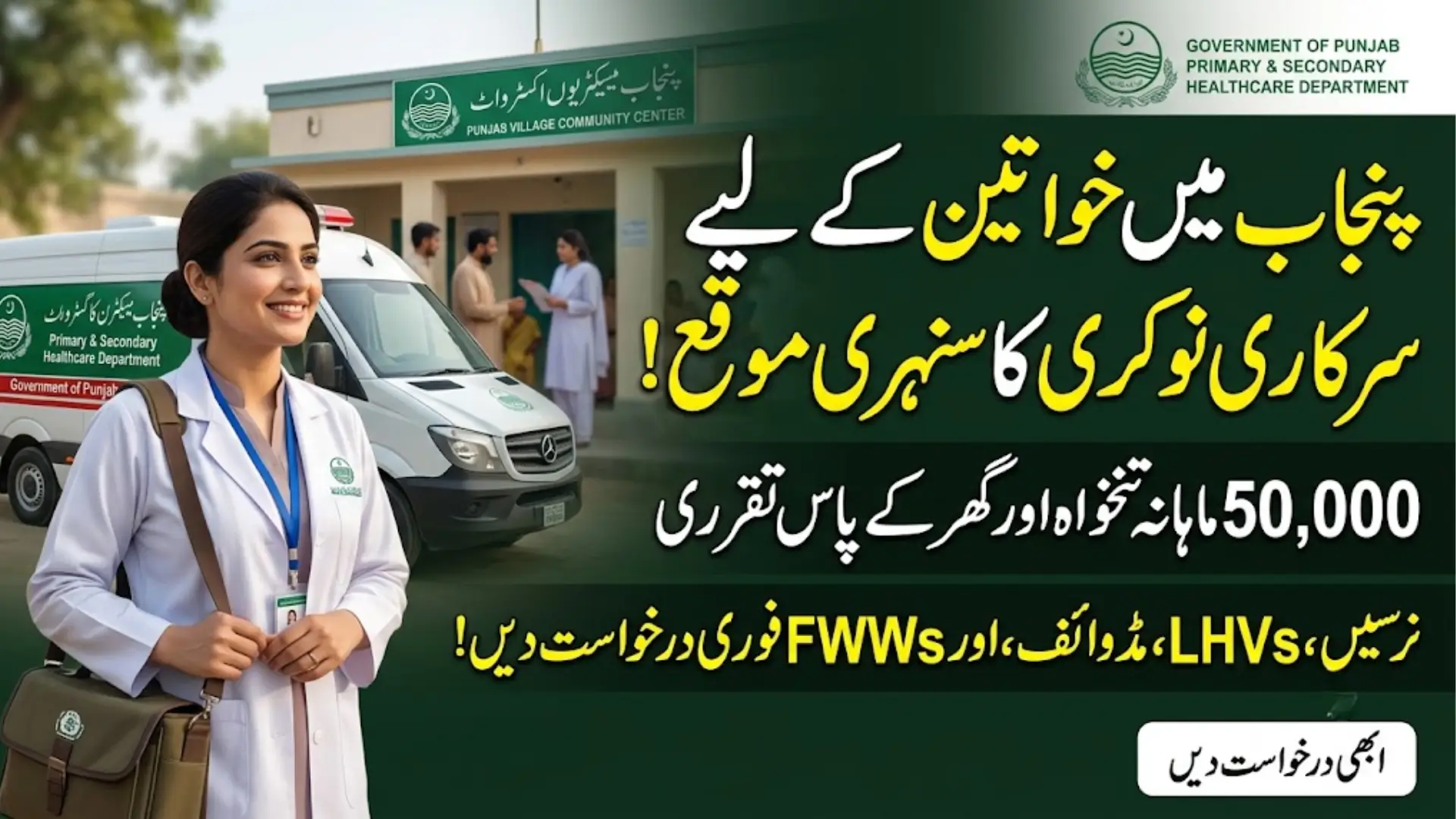 Punjab Community Health Inspector Jobs 2026: Eligibility, Salary & Online Apply